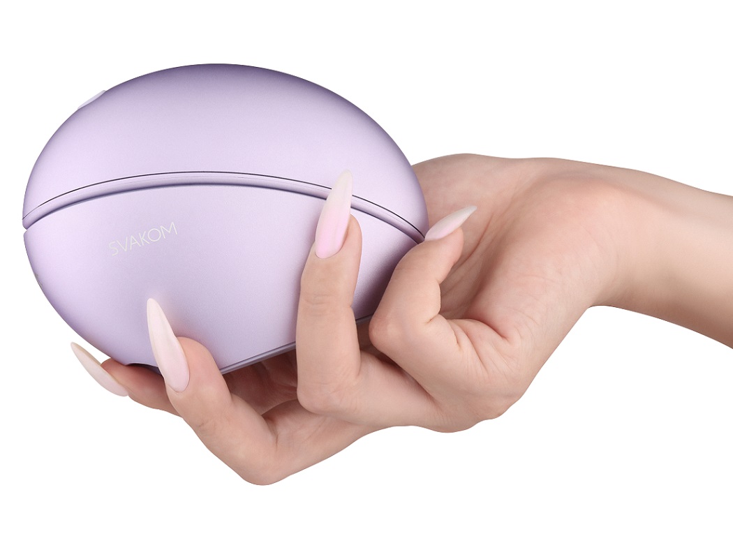 SVAKOM - Pulse Galaxie APP Stimulator w Projector - Metal Lilac