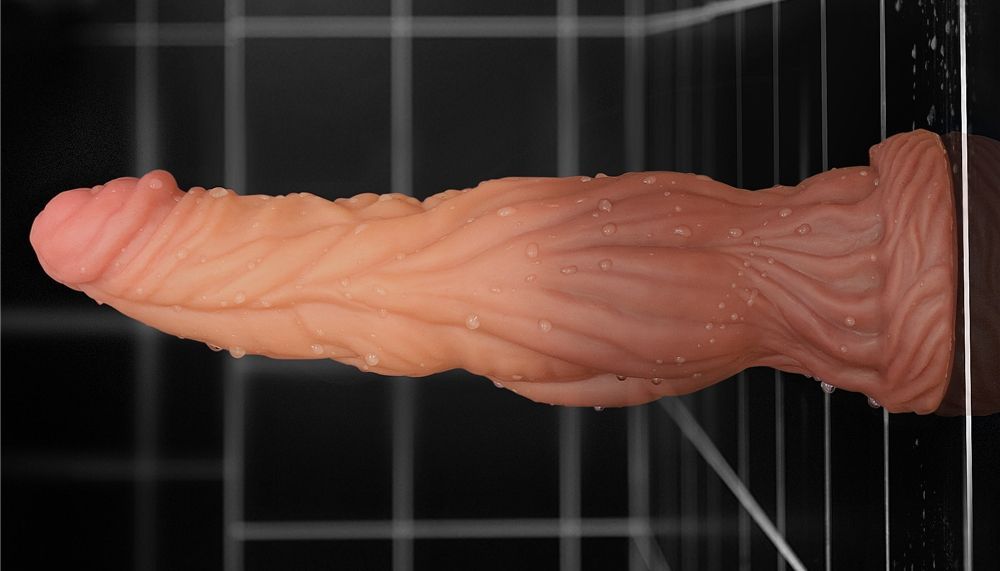 Built to deliver the most lifelike satisfaction, Love Toy Ki... Lovetoy - 9.5" Dual Layered King Sized Cock photo-16