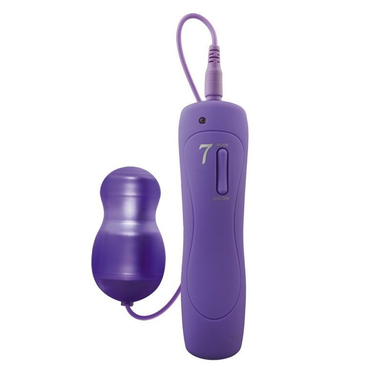 7 frequency egg vibrator with light
Power Type: 9V / 12V
Siz... Aphrodisia - Flashing 7 Mode Duo Balls Vibe - Purple photo-2