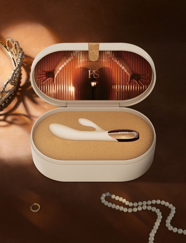 Kissky - Lust Hare Rabbit Vibrator - Nude photo-2