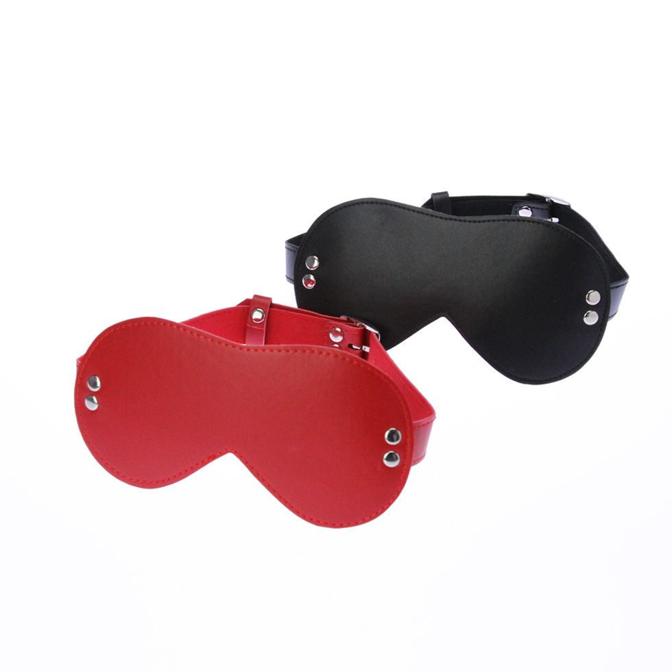 - soft and comfortable synthetic leather
- easy to use
- can... SM Art - Joint 002 Eye Mask - Black photo-8