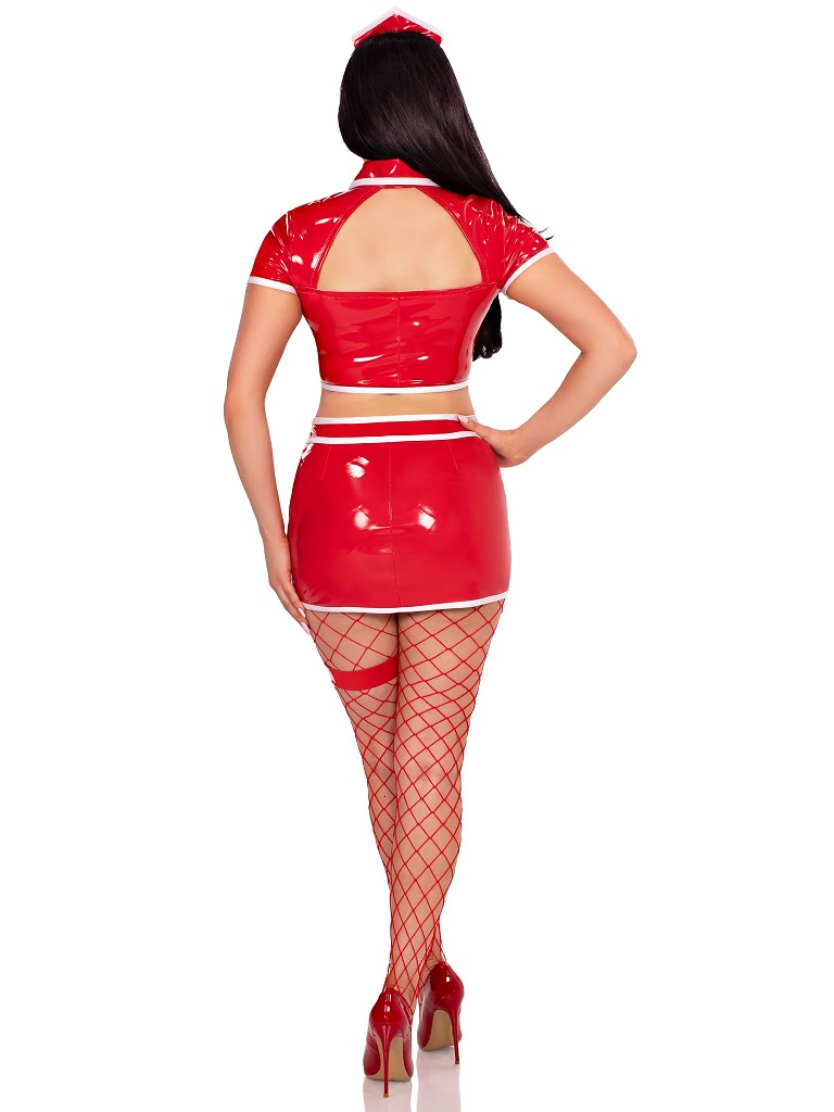Leg Avenue - Red Alert Nurse Costume - M Leg Avenue - Red Alert Nurse Costume - M 照片-5