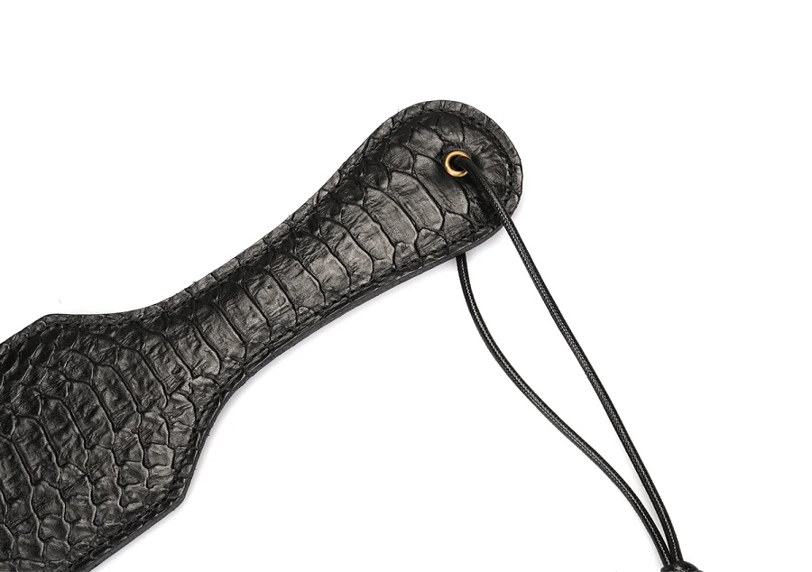 Liebe Seele - Crocodile Noir Paddle - Black photo-5