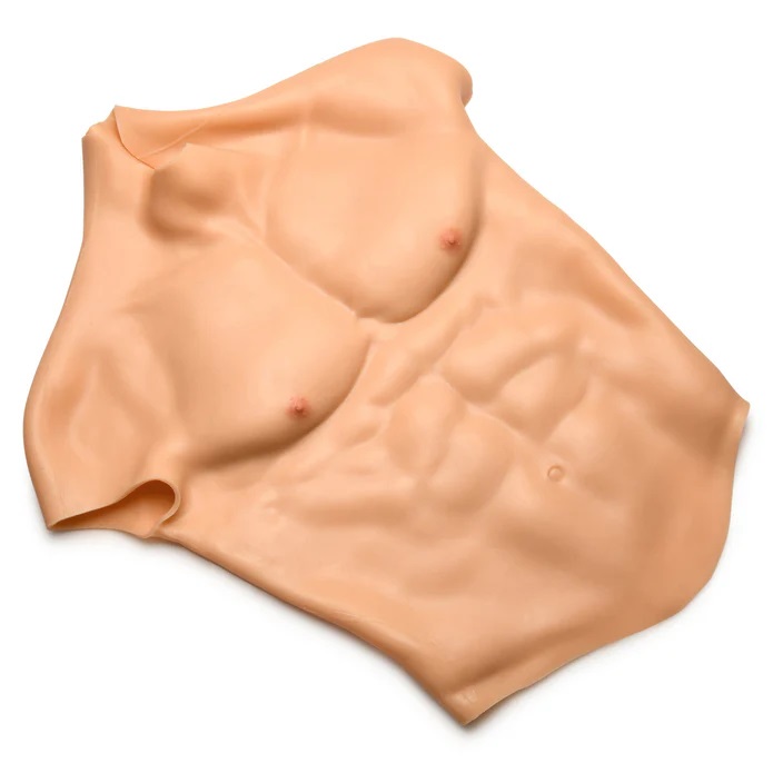 Master Series - Ripped Silicone Male Chest S photo