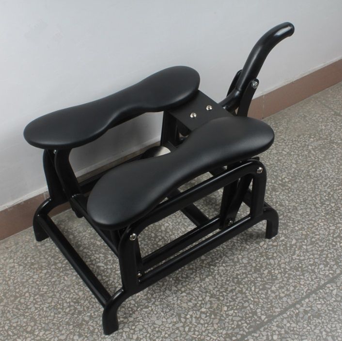 Allwell - Rocking Chair with Dildo - Black photo-5