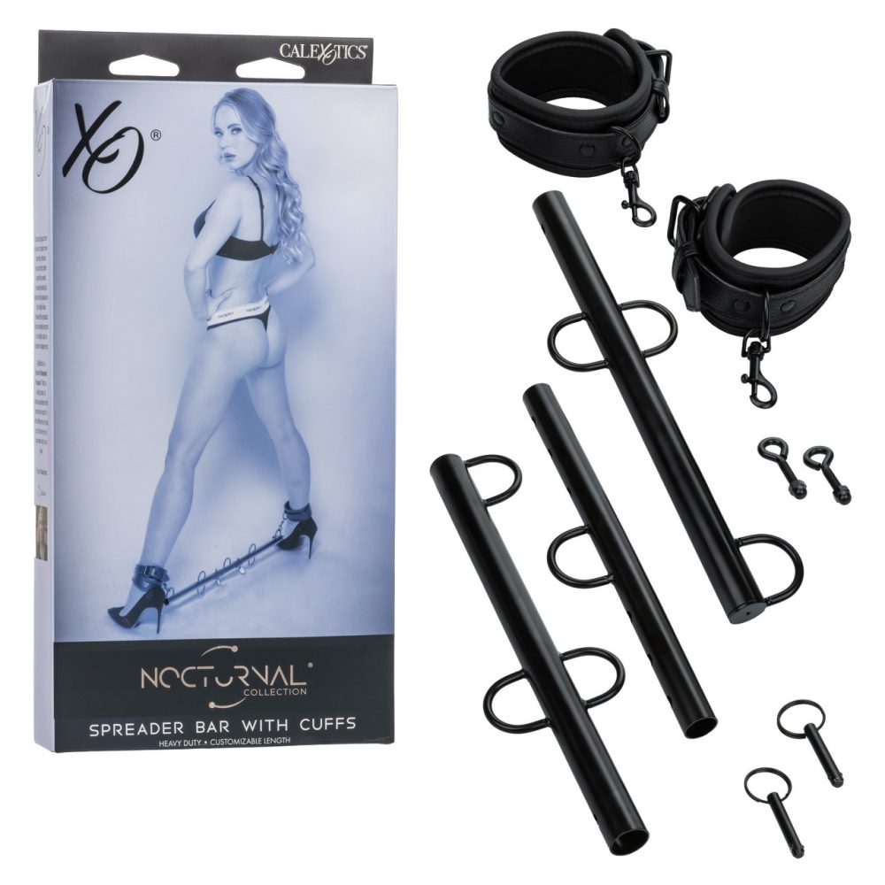 CEN - Nocturnal Spreader Bar w Cuffs - Black photo-5