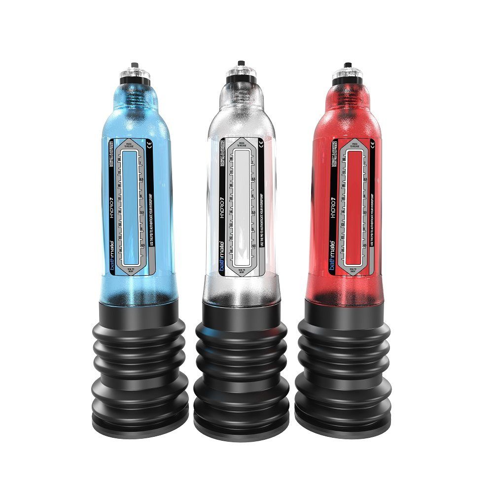Designed for a penis size of 5-7" when erect, the Hercu... Bathmate - Hydro 7 - Blue photo-6