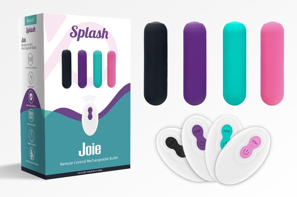 One set for Joie includes a bullet and remote control and ca... Akposh - Bullet w Remote Control - Purple photo-6