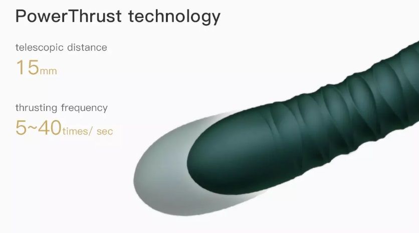 KING applies ZALO's breakthrough PowerThrust technology, org... Zalo - King APP Thrusting Vibrator - Turquoise Green photo-13