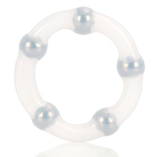 CEN - Metallic Bead Ring - Clear photo