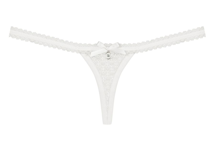 Obsessive - 843-THO-2 Thong - White - L/XL photo-8