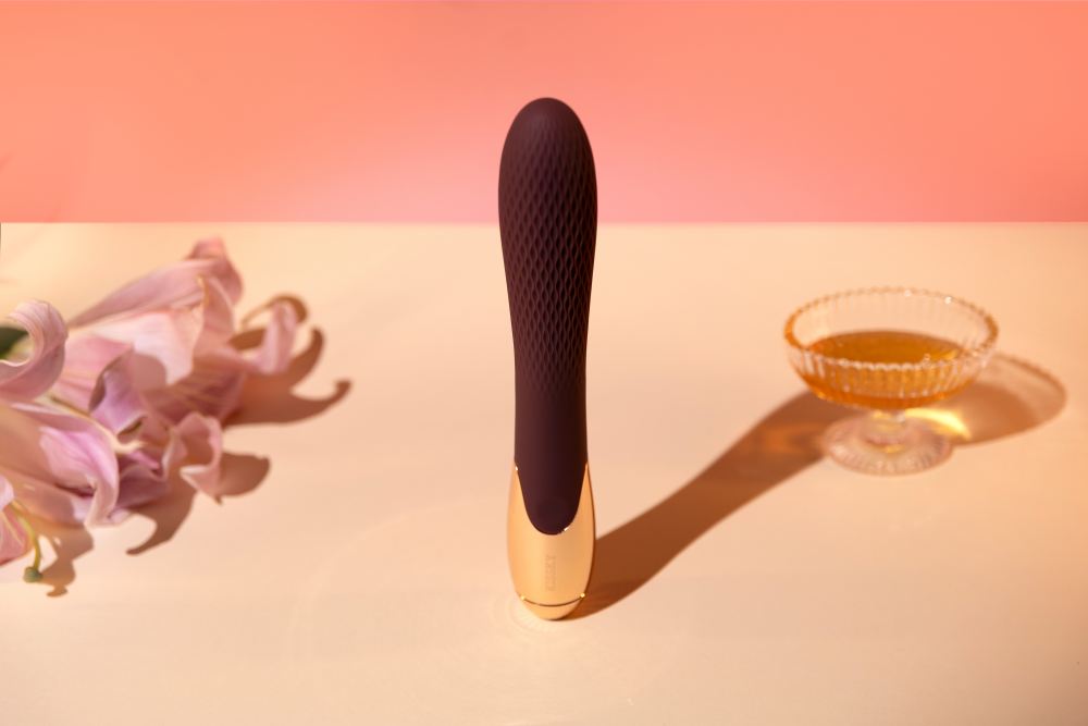 Kissky - Lust Beast X Pulsating Vibrator - Purple photo-8