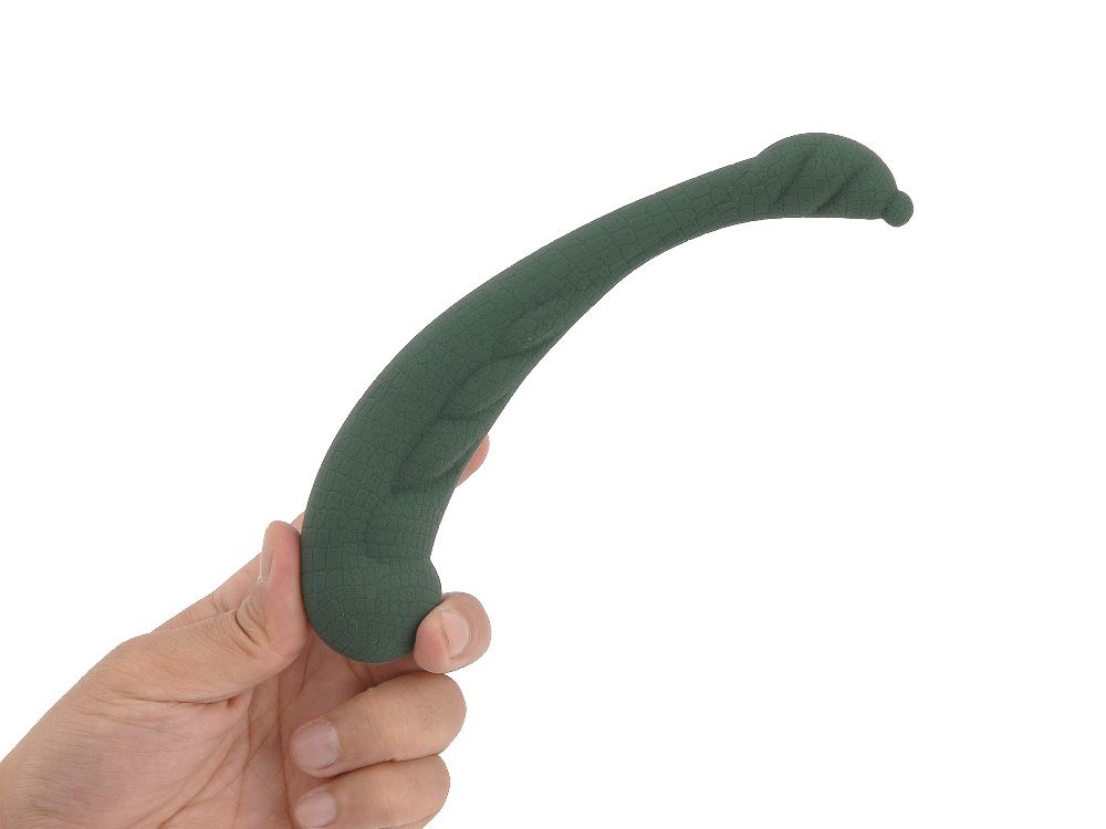 What we have here is a new type of reptile skin textured dil... Rends - Croco 02 Crocodile Double Dildo photo-2