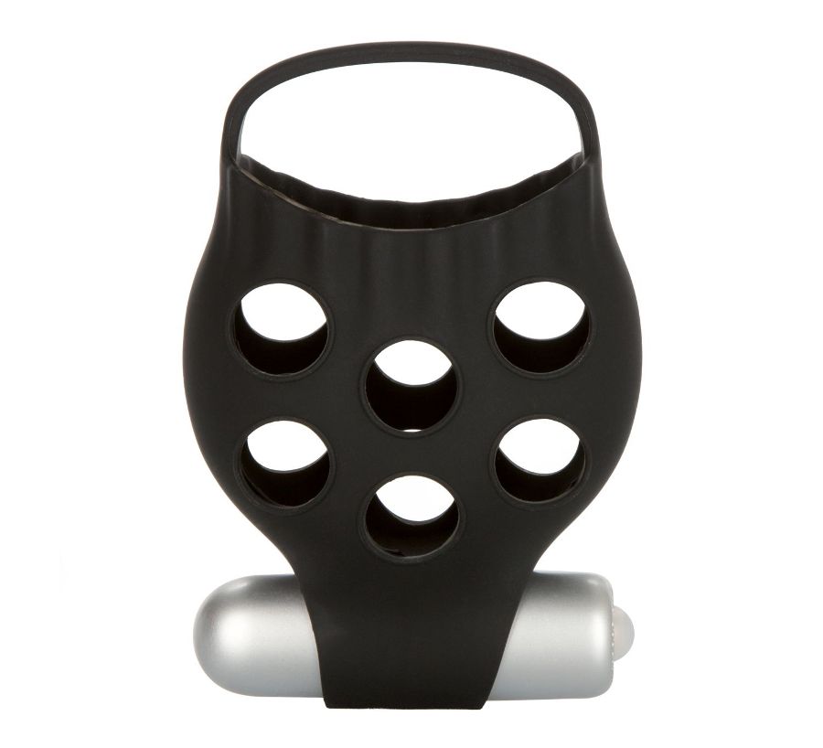 Elevate your performance and climax satisfaction with the Dr... CEN - Dr. Joel Scrotum Support - Black photo-2