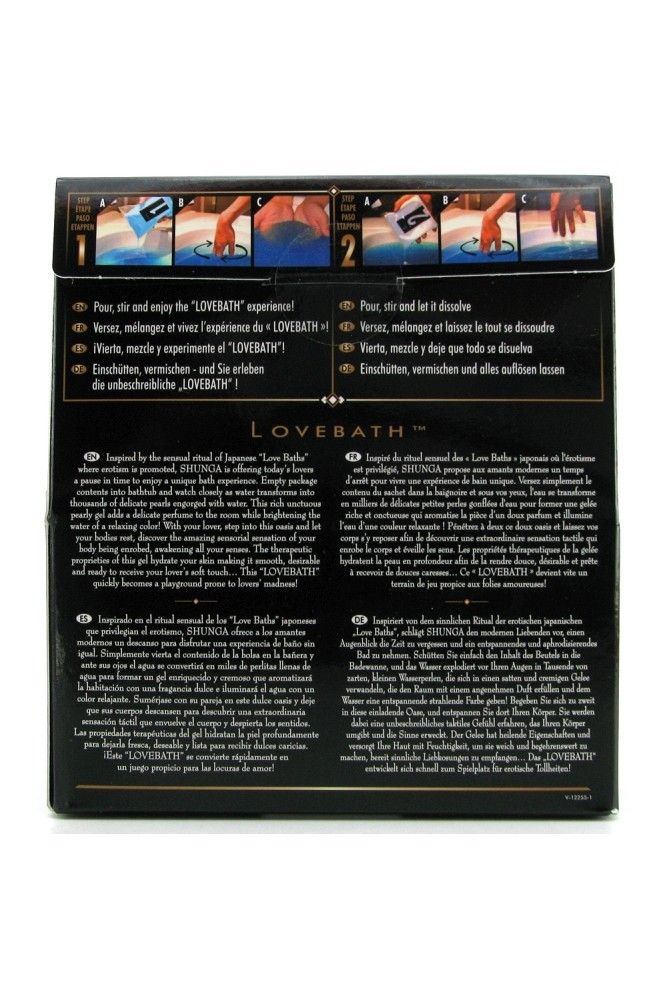 Relaxes
Leaves skin silky smooth
Non staining
Perfumes th... Shunga - LoveBath Ocean Temptations - 650g photo-3