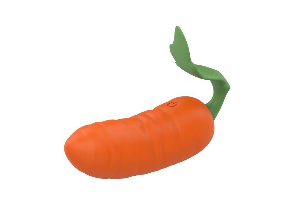 Olika - Carrot Mini Vibrator - Orange 照片-4