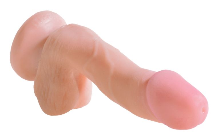 Feel the difference with this King Cock Plus Dual Density di... King Cock - Dual Density Cock 6.5″ - Flesh photo-2