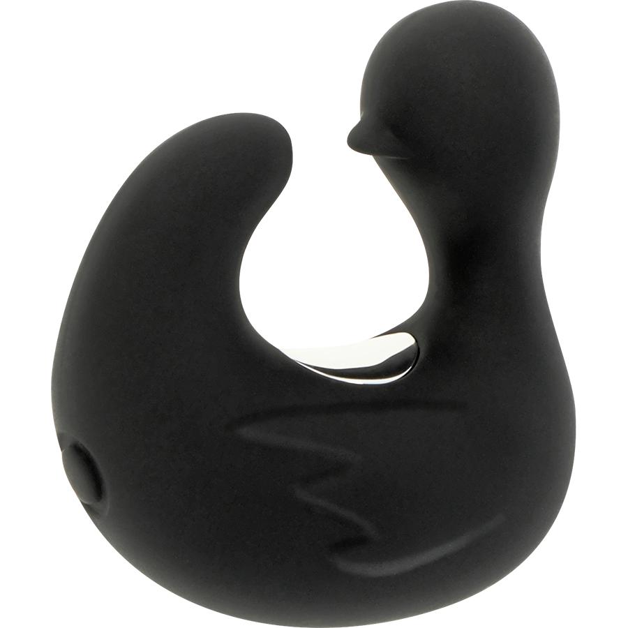 Discover a new revolution! Ducky is an unparalleled power st... Black&Silver - Duckymania Vibrator - Black photo-3