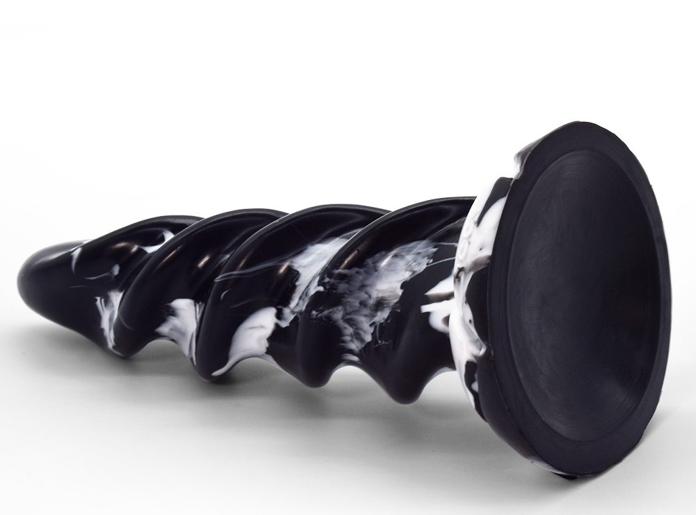 Norse Mythology - Goddess Hela anal dildo, softness, wear-re... FAAK - Goddess Hela Anal Plug - Black/White photo-12
