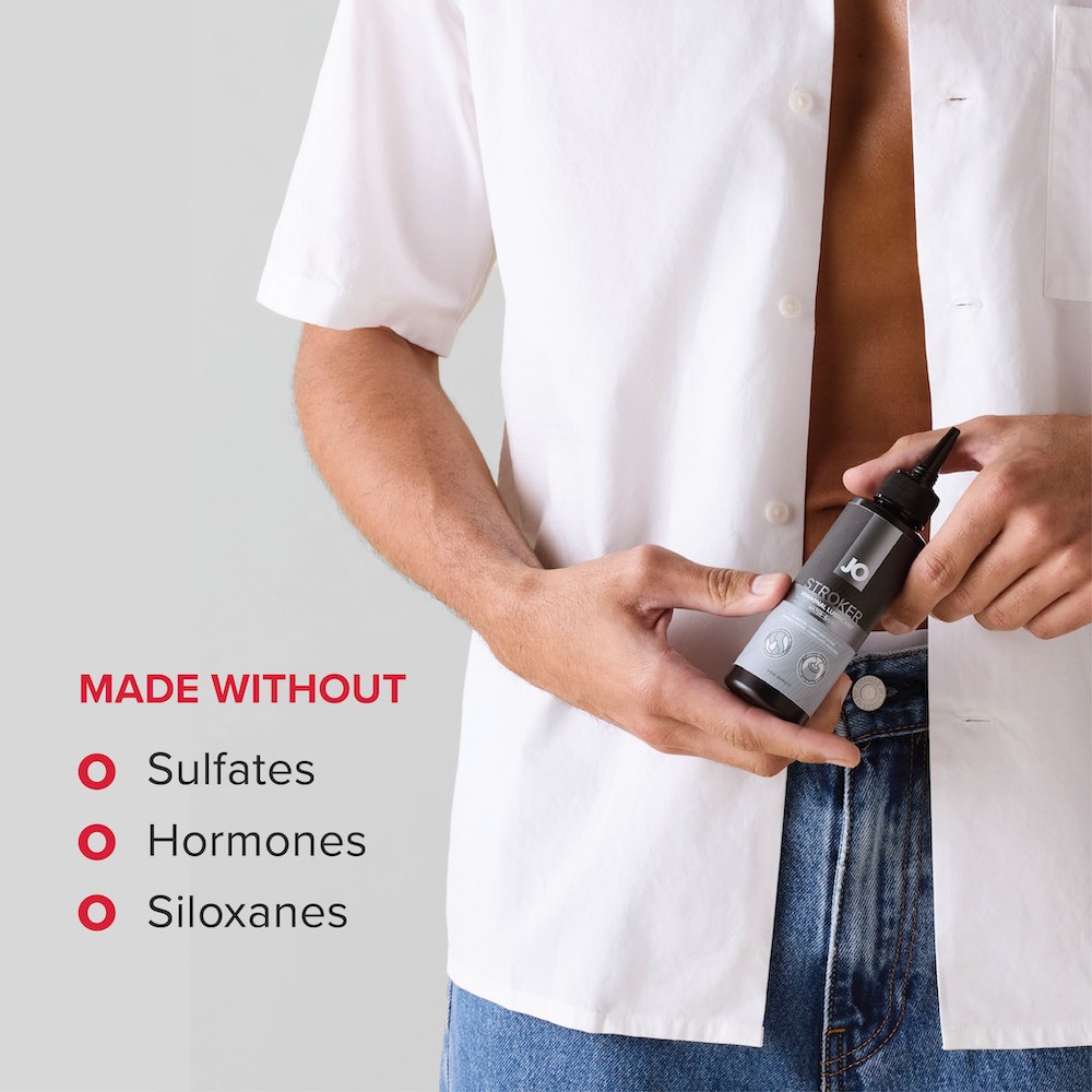 Designed for strokers and penis-focused pleasure product... JO - Stroker Lubricant - 120ml photo-4