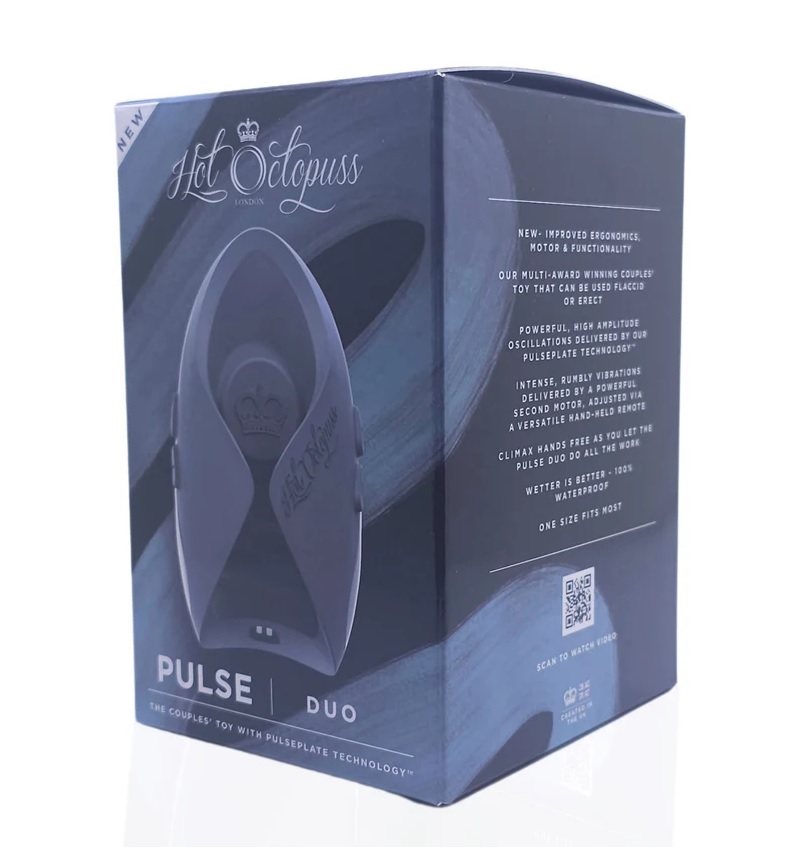 The new & greatly enhanced PULSE DUO is here, built on real ... Hot Octopuss - Pulse Duo Masturbator - Blue photo-11
