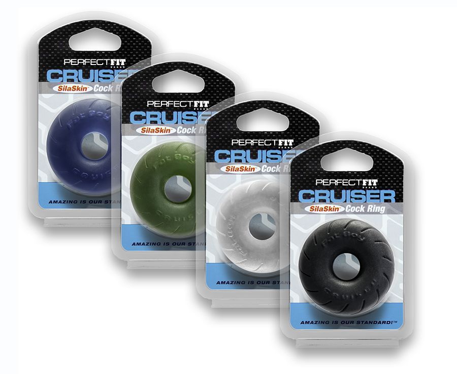 Perfect Fit - SilaSkin Cruiser Ring 6.4cm - Black photo-6