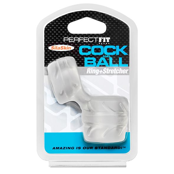 After a year of testing and sizing our design concept, we al... Perfect Fit - SilaSkin Cock & Ball Ring - Clear photo-3