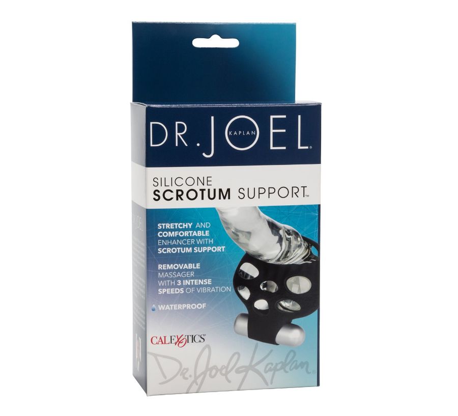 Elevate your performance and climax satisfaction with the Dr... CEN - Dr. Joel Scrotum Support - Black photo-7