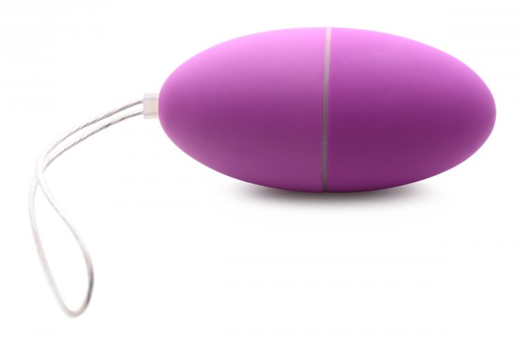 A versatile and powerful vibrating egg suitable for all! The... Frisky - 28X Scrambler Vibrating Egg - Purple photo-3