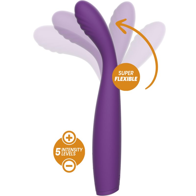 POWERFUL AND FLEXIBLE VIBRATOR
With its innocent and fun ap... Rewolution - Rewostim Flexible Vibrator - Purple photo-2