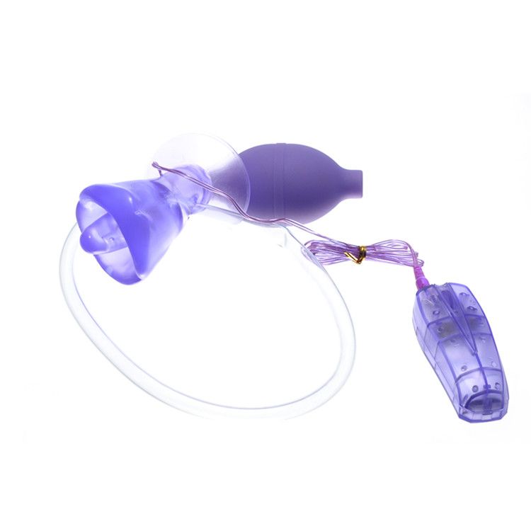 Aphrodisia - Pump n's Play Suction Mouth - Purple photo-3