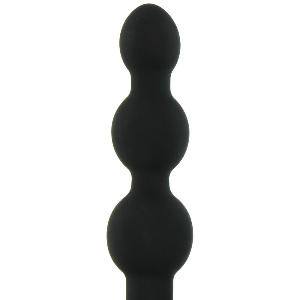 B-Vibe - Triplet Anal Beads - Black photo-17