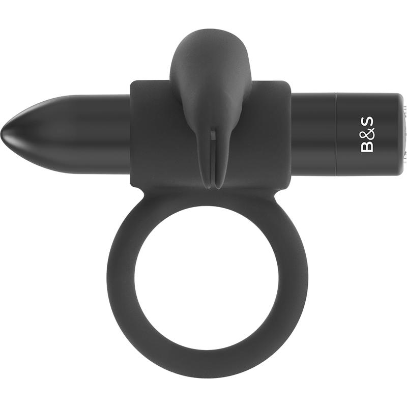 Here comes an especially sugary treat for your best friend! ... Black&Silver - Burton Vibro Ring - Black photo-2