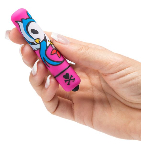 Petite, discreet and oh-so cute, the Perch bullet vibrator c... Tokidoki - Mini Bullet Vibrator - Pink Perch photo-2