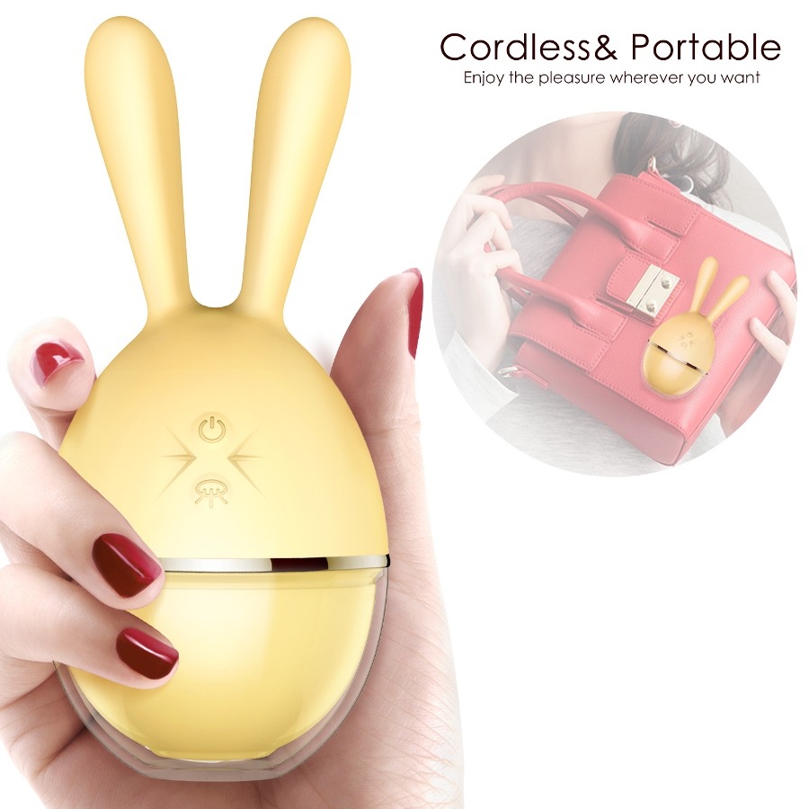 Lovely cute rabbit design
360 Full coverage sucking
10 suck... Erocome - Leporis Rabbit - Yellow photo-2