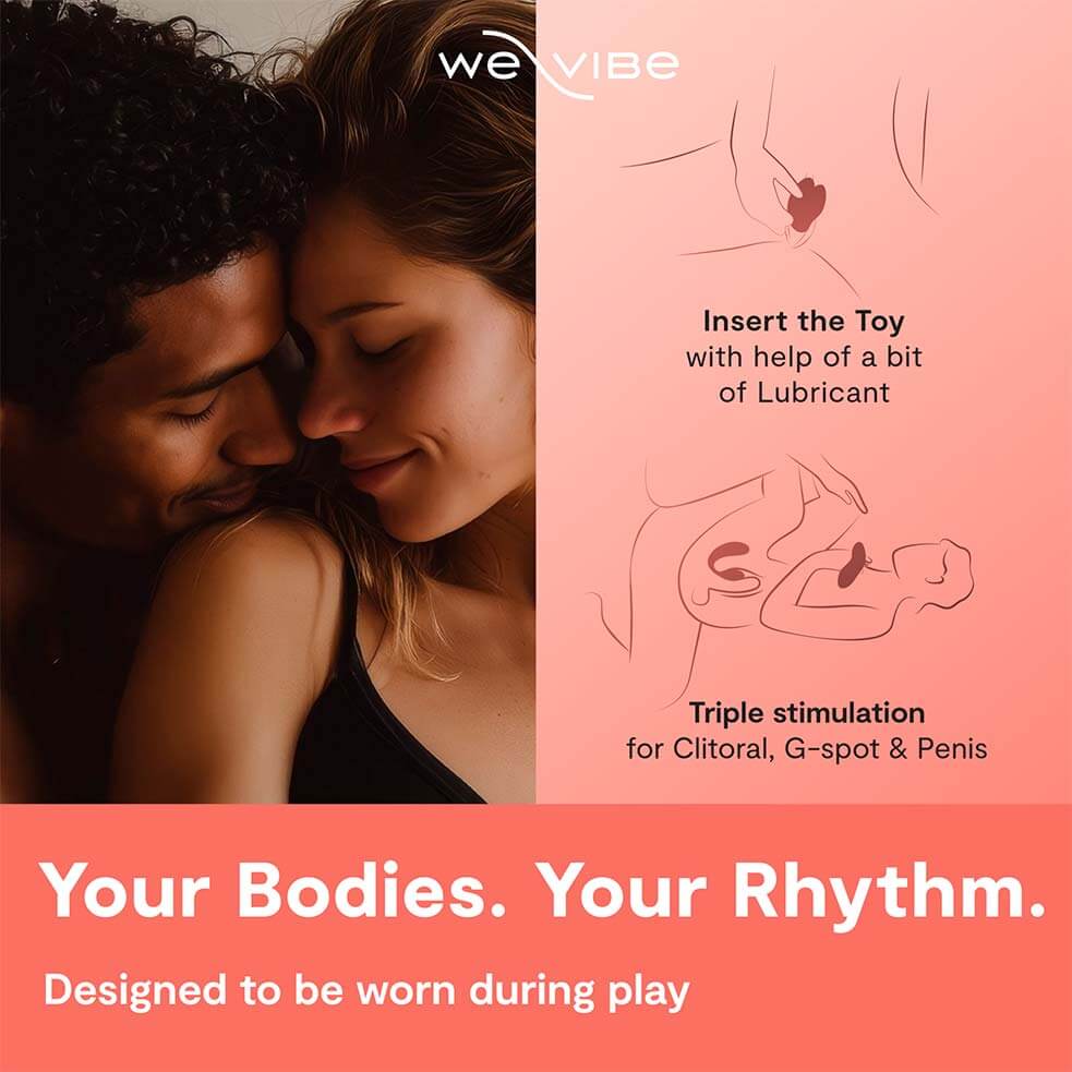 Designed as a couples vibrator, the We-Vibe Chorus Pro i... We-Vibe - Chorus Pro Clitoral & G-Spot Couples Vibrator - Electric Pink photo-9