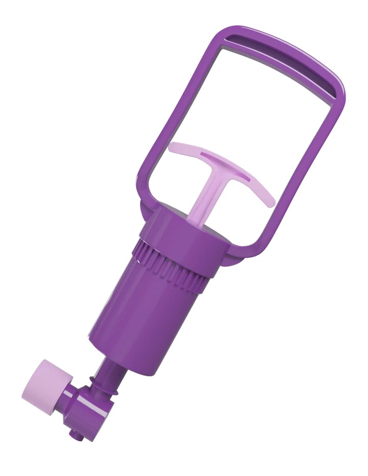 Get pumped! This Pleasure Pump harnesses the power of intens... Pipedream - Manual Pussy Pump - Purple photo-4