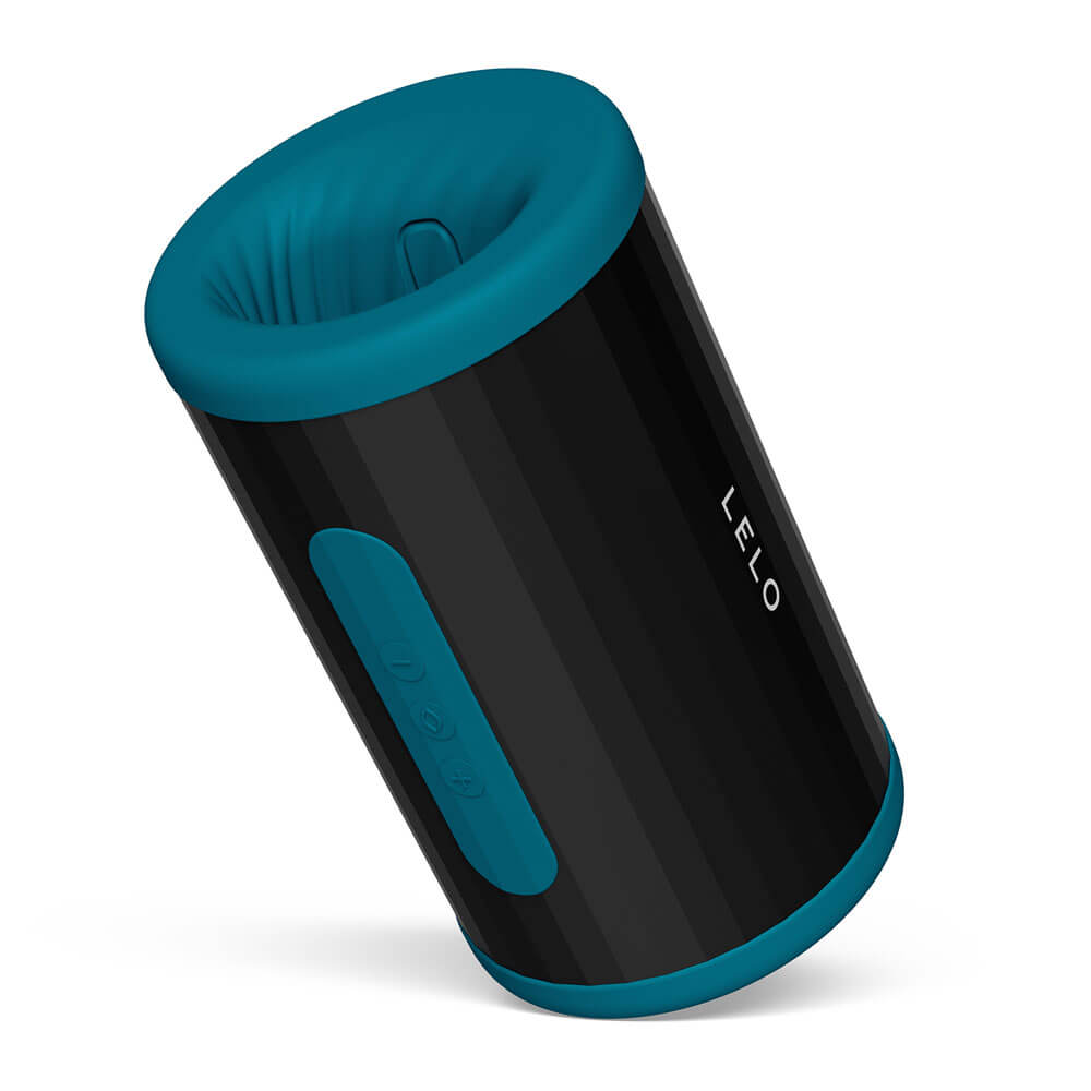 Lelo - F2S Double Sonic AI Stamina Trainer Stroker - Teal photo-6