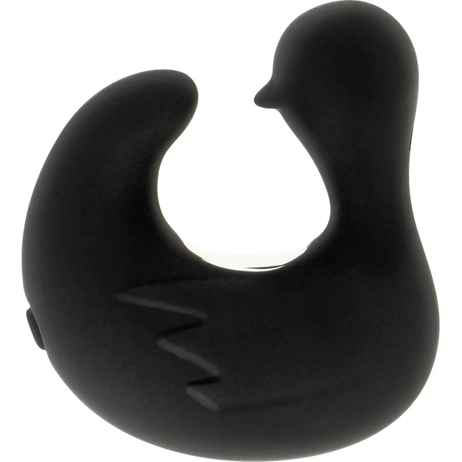 Discover a new revolution! Ducky is an unparalleled power st... Black&Silver - Duckymania Vibrator - Black photo-5