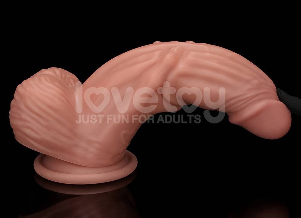 Lovetoy - 10" 握住阴茎大码 - 肉色 照片-8