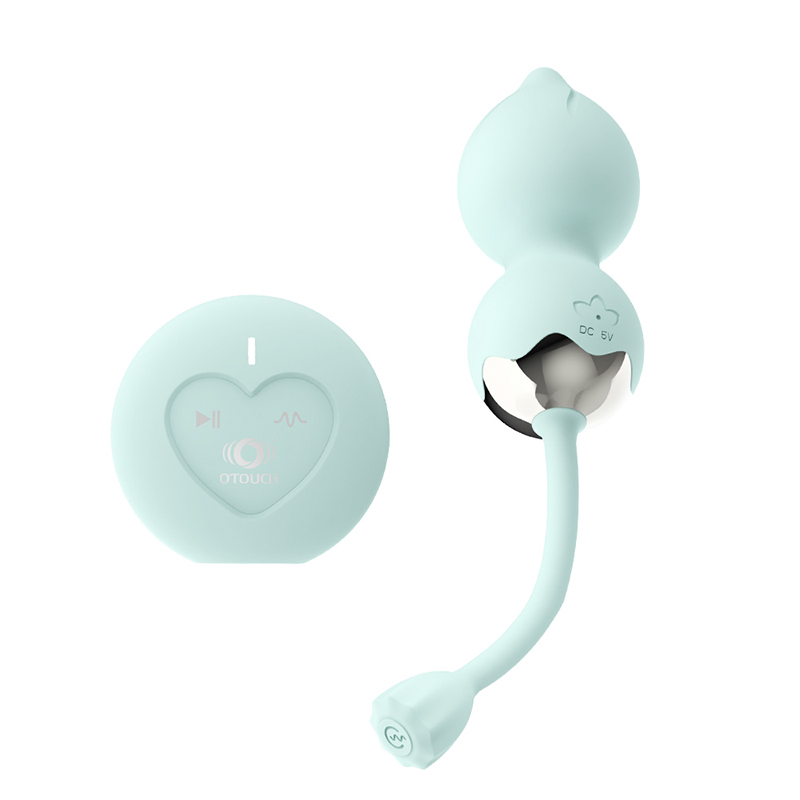 Exquisite wireless vibration remote control shrinking ball
... OTOUCH - Lotus Vibro Balls - Blue photo-4