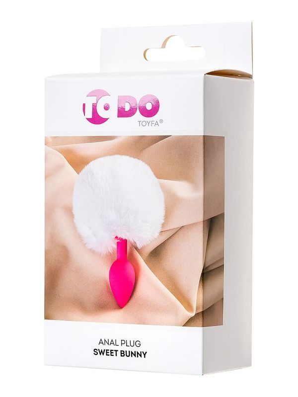 Sweet bunny is the night decoration and a reason to play. A ... ToDo - Sweet Bunny Anal Plug - White photo-9