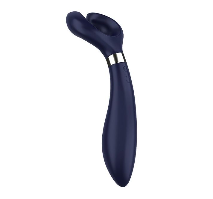 This sensual non-gendered go-to device allows in-the-moment ... Satisfyer - Endless Fun Multi-Use Vibrator - Blue photo-3