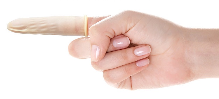 Red Container - Finger Love Condoms 5's Pack w Gel photo-2