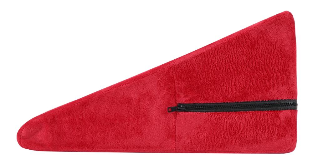 Shaped in ramp, this pillow makes every new sex position eas... MT - Sex Position Pillow Small - Dark Red photo-8
