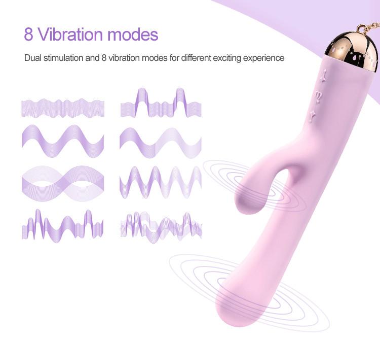 Design inspiration of Ichigo is a graceful waltz with prince... Zalo - Ichigo Rabbit Vibrator - Berry Violet photo-18