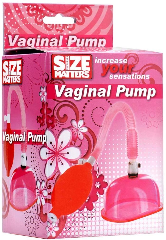 Experience new levels of titillation! With the Size Matters ... Size Matters - Vaginal Pump Kit - Red photo-4