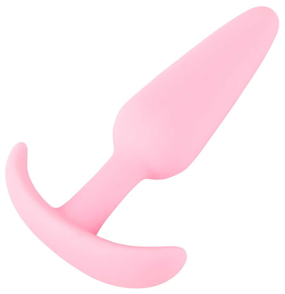 The velvety soft Mini Butt Plug from the popular Cuties rang... Cuties - Thin Mini Butt Plug - Pink photo-4