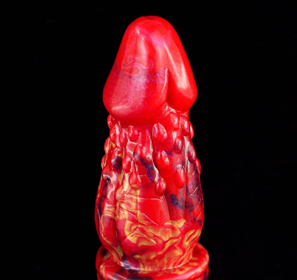 Unisex animal dildo with bright design
Material: silicone
I... FAAK - Fitz Dildo - Fire Dragon photo-13