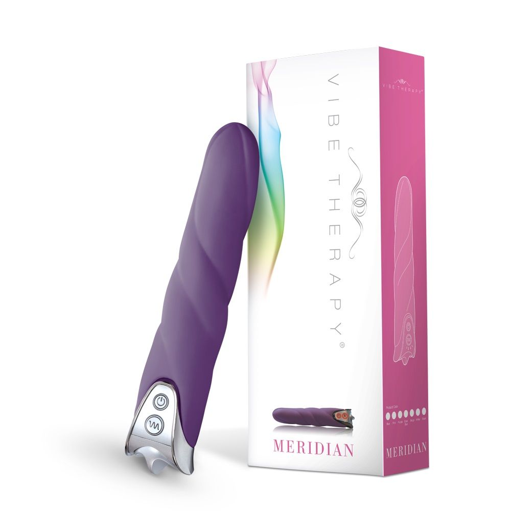 Fully waterproof
Quiet yet powerful vibration
7 controlled v... Vibe Therapy - Therapy Meridian Vibe - Purple photo-2